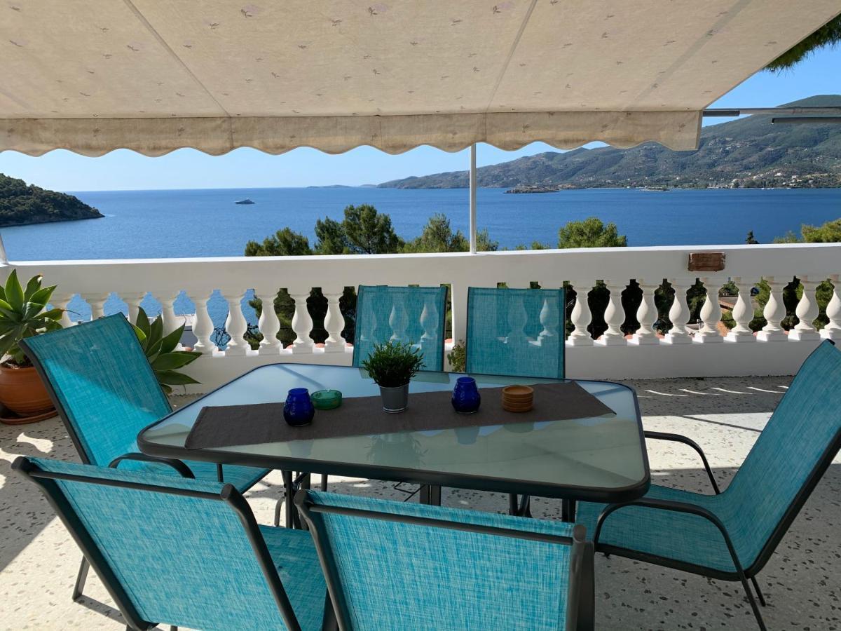 Villa Loula Apartment II Pórosz Kültér fotó