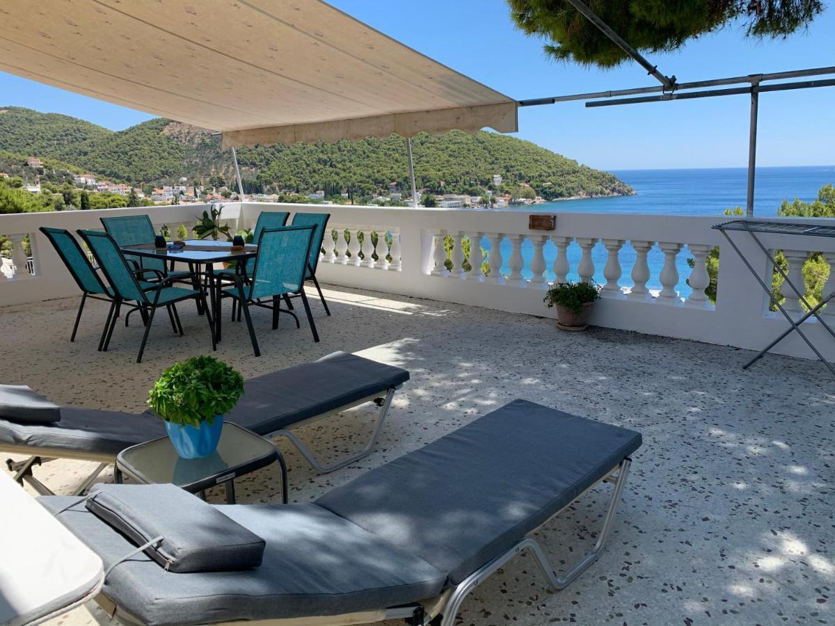 Villa Loula Apartment II Pórosz Kültér fotó