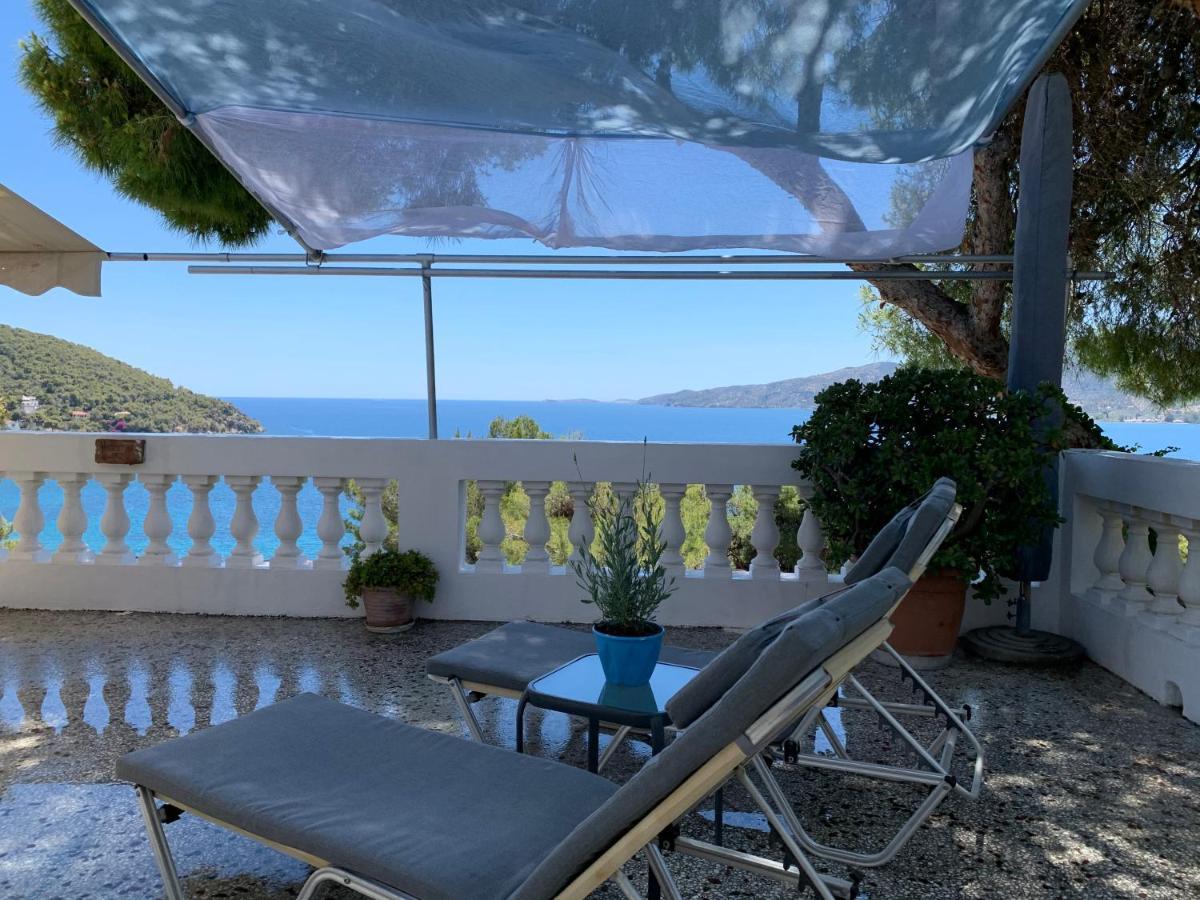 Villa Loula Apartment II Pórosz Kültér fotó